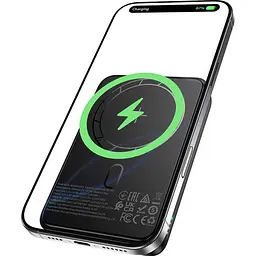 Зовнішній акумулятор Borofone BJ82A Magnetic 10000mAh 22.5W Black [161219] - мініатюра 3