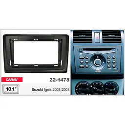 Перехідна рамка Suzuki Ignis Carav 22-1478 - мініатюра 5