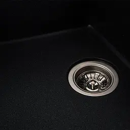 Гранітна мийка для кухні VALESO ZIRKONE 6250 матова Карбон (SP000047399) - мініатюра 2