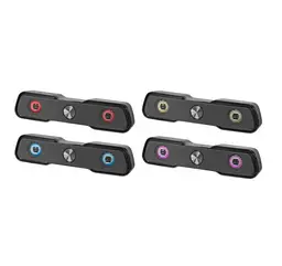 Акустична система саундбар Defender Z1 6Вт USB з підсвічуванням (Чорний) - мініатюра 5