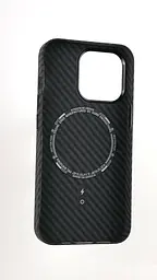 Чохол Luxo Free Air CarBon with MagSafe iPhone 13 Black - мініатюра 3