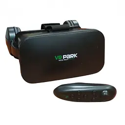 Окуляри віртуальної реальності із шоломом з навушниками та пультом VR BOX VRPARK
