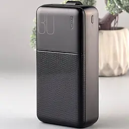 Зовнішній акумулятор XO PR199 30000mAh 22.5W Black [123250] - мініатюра 5