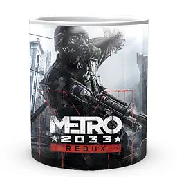 Кухоль GeekLand Metro 2033 Метро 2033 redux MT 02.10 330 мл білий - мініатюра 3