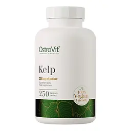 Вітаміни та мінерали OstroVit Vege Kelp, 250 таблеток