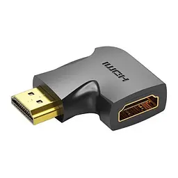 Перехідник Vention HDMI 90 Degree Male to Female Vertical Black (AIPB0-2) 2 штуки