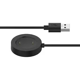 Зарядний пристрій DK Xiaomi Mi Watch Color Sport кабель (1m) USB (014451) (black) - мініатюра 4