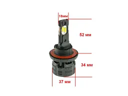 Автолампа Decker LED PL-03 5K H13 H/L - мініатюра 4