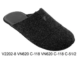 Капцi BELSTA р.41 кімнатні чол. арт.V2202-8 VN620 C-118 VN620 C-118 C-51