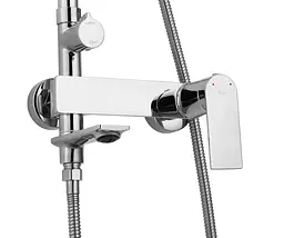 Душова система з виливом Rea Storm chrome REA-P4882 - мініатюра 4
