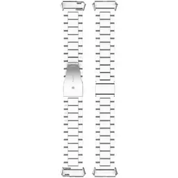 Ремінець DK для Xiaomi Redmi Watch 3 Active / 3 Lite Metal Fitlink Steel Band (silver) - мініатюра 4