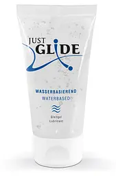 Лубрикант Just Glide Waterbased прозорий 50 мл - мініатюра 1