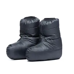 Шкарпетки пухові Turbat Down Socks M Чорний-Салатовий