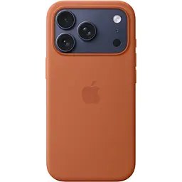 Чохол Silicone Case with Button, Animation, MagSafe для Apple iPhone 17 Pro Terra Cotta ААА [149947]