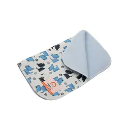Misoko&Co Багаторазова пелюшка для собак 40x50 см з блакитними цуценятами - мініатюра 2