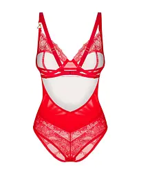 Боді Obsessive Aliosa L/XL червоний - мініатюра 7