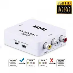 Адаптер HDMI to AV RCA перехідник конвертер 720p/1080p - мініатюра 2