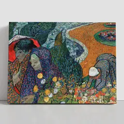 Інтер'єрна картина Спогади про сад в Еттені, Вінсент ван Гог, Vincent van Gogh, інтер'єрний декор, 60×80 см (id6665) - мініатюра 1