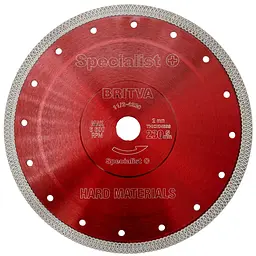 Диск алмазний Specialist+ Britva 230x2x22 мм (11/2-4230) - мініатюра 2