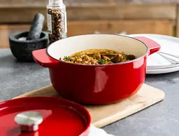 Каструля з кришкою KitchenAid СС006057-001 22 см 3.3 л червона - мініатюра 7