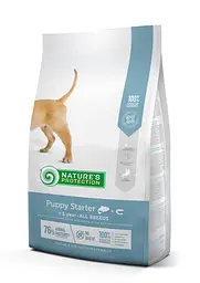 Сухий корм для цуценят всіх порід у період першого прикорму Nature's Protection Puppy starter, 2 кг