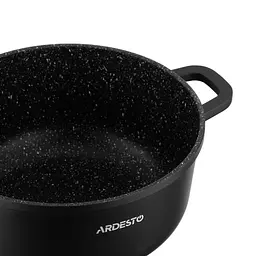 Каструля з кришкою Ardesto Gemini Lazio AR1932CA 3.2 л 22 см чорна - мініатюра 6