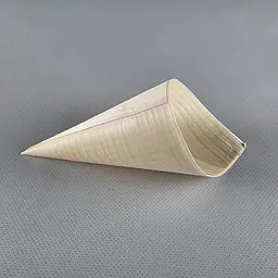 Конусний стакан, дерево, 155 мм, (100) (100 шт.) - мініатюра 2