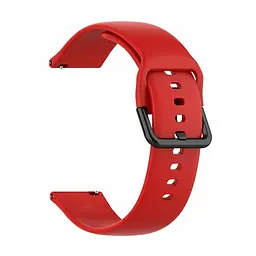 Ремінець для смарт-годин силіконовий BeWatch Samsung L 20 мм Червоний (1010344) - мініатюра 2