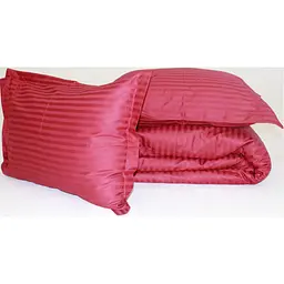Постільна білизна MirSon SatinStripe 30-0018Red 200х220 Євро (2200005254516) - мініатюра 8