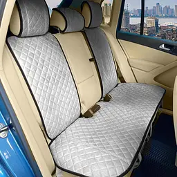 Накидки для сидінь Алькантара Verona Premium L Комплект Сірі (Оригінал) - мініатюра 7