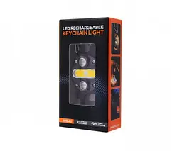 Ліхтар W5146 LED Type-C акумуляторний 7 режимів з карабіном - мініатюра 5