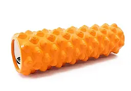 Масажний ролик EasyFit Grid Roller Extreme 45 см Помаранчевий (EF-2051-OR) - мініатюра 2
