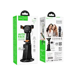 Смарт-штатив HOCO K26 Smart camera gimbal Black (6942007652605) - мініатюра 2