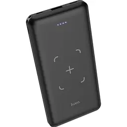 Зовнішній акумулятор Hoco Surf J50 10000mAh 10W Black [130187] - мініатюра 2