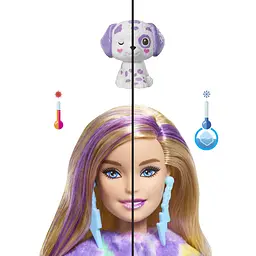 Лялька Barbie Cutie Reveal Кольорові пухнастики - далматинець (HRK41) - мініатюра 5