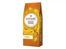 Чай фасованний зелений LOVARE 80г «Golden Ceylon»