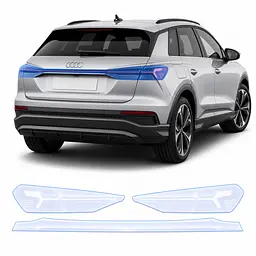 Антигравійна захисна бронеплівка за лекалами для Audi Q4 e-tron F4 2021- задні ліхтарі стопи