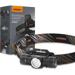 Налобний світлодіодний ліхтарик Videx VLF-H065A 1200L m 5000 K (VLF-H065A) - мініатюра 2