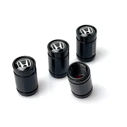 Захисні ковпачки на ніпеля Honda Чорні 4 шт - мініатюра 4