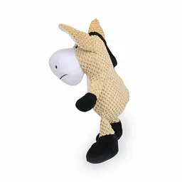 М'яка іграшка для собак Plush Donkey з пищалкою - мініатюра 4