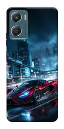 TPU чохол Demsky Red sport car для Motorola Moto G06