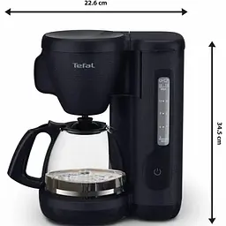 Кавоварка крапельна Tefal Principio (CM260812) - мініатюра 4