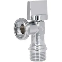 Кран приладовий Thermo Alliance Base Арко 1/2"Зх3/4" З хром, кутовий латунний SD185W1520