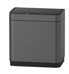 Відро для сміття сенсорне прямокутне Koer TC-020312-07 12 л графіт (KR5587) - мініатюра 1