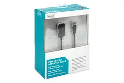 Активний подовжувач із чипом USB AM-AF Digitus 20m black