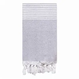 Рушник Ardesto SPA 90х180см 100% бавовна, сірий (ART2690GR)