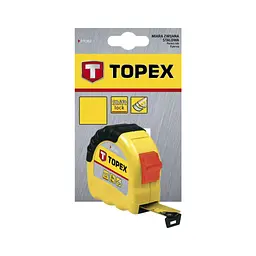 Рулетка Topex стальная лента 5 м x 19 мм (27C305) - мініатюра 2