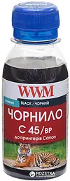 Чорнило WWM для Canon PG-440/PG-445/PGI-450Bk 100г Black пігментне (C45/BP-2) - мініатюра 1