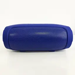 Портативна акумуляторна Bluetooth колонка бездротова 16см переносна акустика бумбокс USB MP3 UKC Charge Mini E3 синій - мініатюра 4