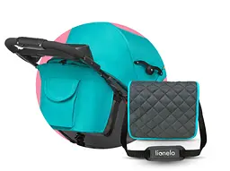Прогулянкова коляска Lionelo Emma Plus Vivid Turquoise - мініатюра 8